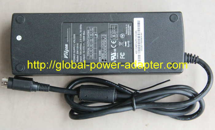 *Brand NEW* VOLGEN 16V 7.5A (120W) FOR EM11201A AC DC Adapter POWER SUPPLY